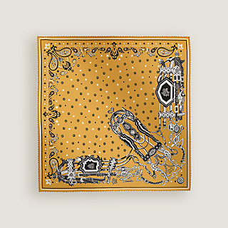 HERMES バンダナ Brides et Destin bandana 55 直営店ラッピング brides-et-destin-bandana-55--